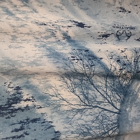 Habit Realtree Blue Short Sleeve Tee Dynamic Design - Picture 3 of 10